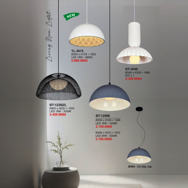 A - Đèn thả đơn