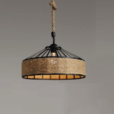 TTK115: Đèn chùm thả Cafe - KT: Ø400mm - Bóng đèn E27 x 1 bóng