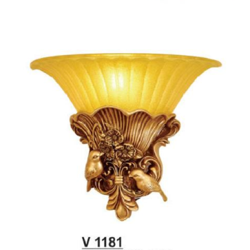 SN - V 1181: Đèn gắn tường 1 bóng  - KT: Ø320mm x H300mm - Bóng đèn E27 x 1