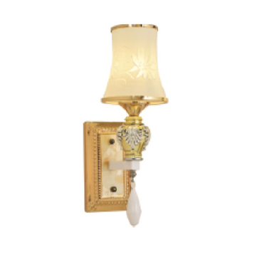 EU - V - 421: Đèn gắn tường đơn - KT: L150mm x W180mm x H380mm - Bóng đèn E27 x 1