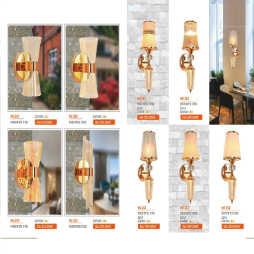 NV 261: Đèn gắn tường LED -