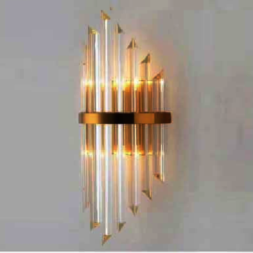 VE - V - 9004: Đèn gắn tường Phale - KT: L220mm x H550mm - Bóng đèn E14 x 2 bóng