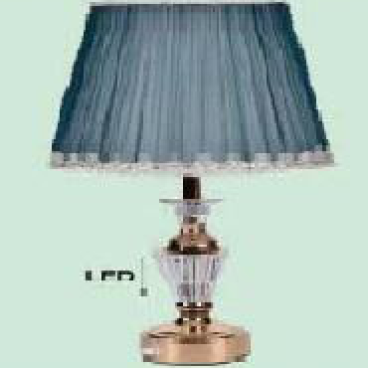 VE - ĐB 80646: Đèn bàn thân có đèn LED, KT: Ø300mm*H500mm