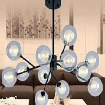 VE - T - 1065/12: Chùm bi 12 bóng , KT: Ø800mm*H900mm