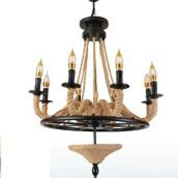 VE - T8668/8: Đèn chùm 8 bóng , KT: Ø 600mm*H800mm - Đèn E14*8 bóng tính riêng