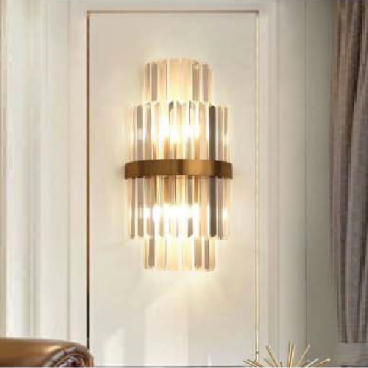 VE - V - 9005: Đèn gắn tường Phale - KT: L200mm x H500mm - Bóng đèn E14 x 2 bóng