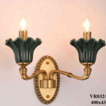 VIR - VR 032/2: Đèn tường 2 bóng , KT: 400*430mm