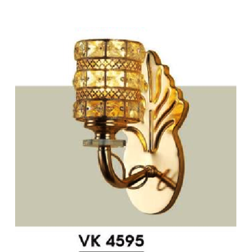 HF - VK 4595: Đèn gắn tường đơn - KT: L140mm x W190mm x H350mm - Bóng đèn E27 x 1