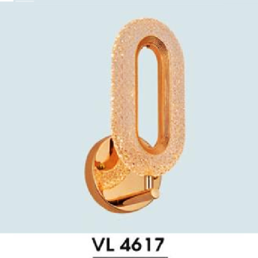 HF - VL 4617: Đèn gắn tường LED - KT: Ø118mm x H240mm - Đèn  LED 8W ánh sáng vàng