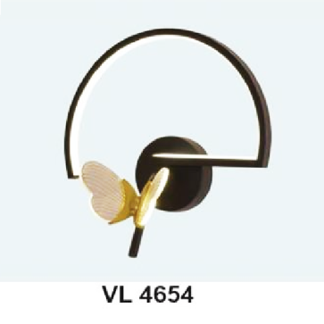 HF - VL 4654: Đèn gắn tường LED - KT: L250mm x H250mm - Đèn  LED 12 W ánh sáng vàng  4200K