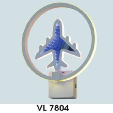 HF - VL 7804: Đèn gắn tường LED - KT: L230mm x H260mm - Đèn  LED 36W ánh sáng vàng