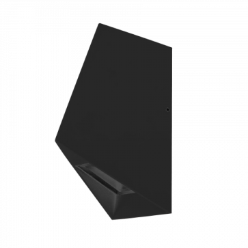 VOLANS-8W: ĐÈN TƯỜNG LED 8W -VỎ ĐEN - ÁNH SÁNG VÀNG