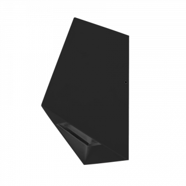 VOLANS-8W: ĐÈN TƯỜNG LED 8W -VỎ ĐEN - ÁNH SÁNG VÀNG