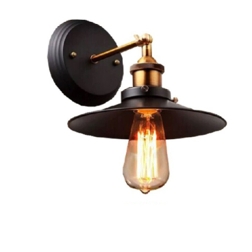 35 - VT01: Đèn gắn tường 1 bóng - KT: Ø220mm - Bóng đèn chân E27 x 1 bóng