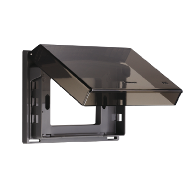 WBG8981-P: Mặt vuông có nắp che mưa, chuẩn BS