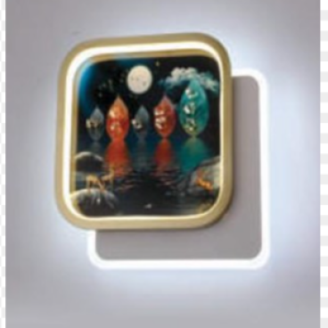 We- V. 1039/1: Vách LED  ÁS vàng - KT: L230*W50* H 230mm