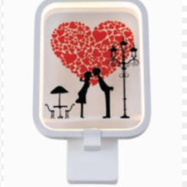 We - V.9383/1: Vách LED đổi 3 màu - KT: Ø180*H300mm