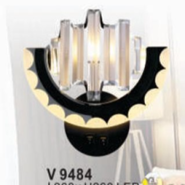 We- V.9484/1: Vách LED đổi 3 màu - KT: L260*H260mm