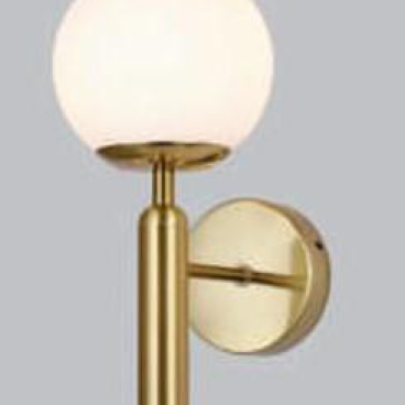 We-V.9598: Đèn vách thân xi vàng