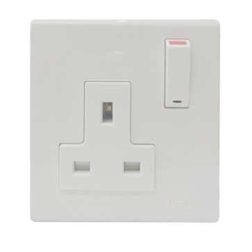 WEB11119SW-VN: Bộ ổ cắm tiêu chuẩn BS,  250VAC -  13A