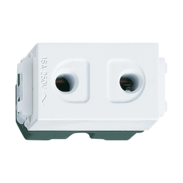 WEG1090SW - Ổ cắm đơn - phích cắm tròn