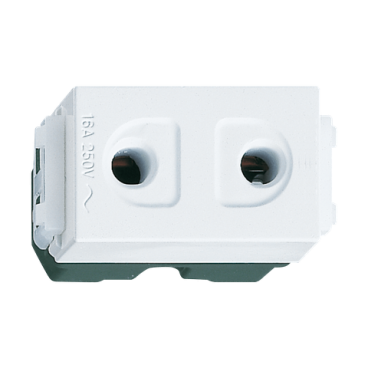 WEG1090SW - Ổ cắm đơn - phích cắm tròn