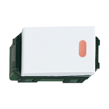 WEG5152‑51SWK: Công tắc C, 2 chiều, có đèn báo khi OFF, 250VAC - 16A