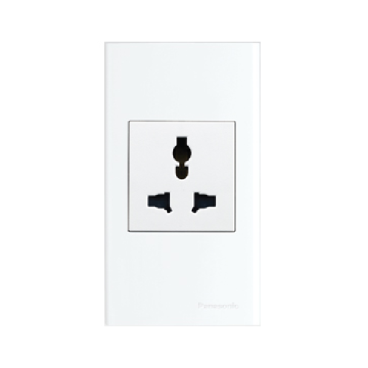 WEGP1041SW-1: Bộ ổ cắm đa năng chuẩn A, 250V - 13A