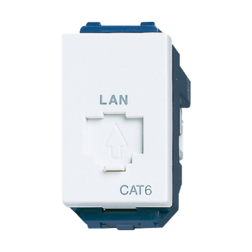 WEV24886SW: Ổ cắm data CAT6