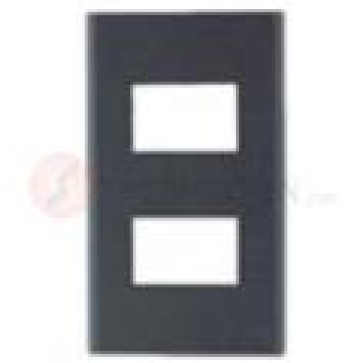 WEV68020MB - Mặt dùng 2 thiết bị - đen ánh kim