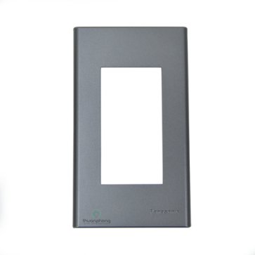 WEV68030MH - mặt dùng 3 thiết bị- xám ánh kim