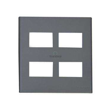 WEV68040MH -  Mặt dùng cho 4 thiết bị - xám ánh kim